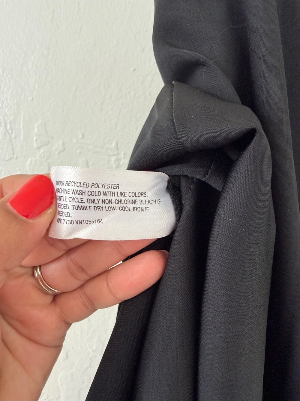 a new day Black Silky Midi Skirt - Picture 4 of 4